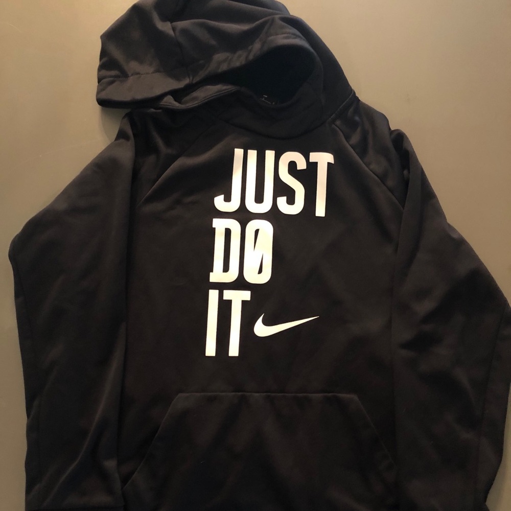 Nike Dri-fit sweatshirt hoodie boys size Large